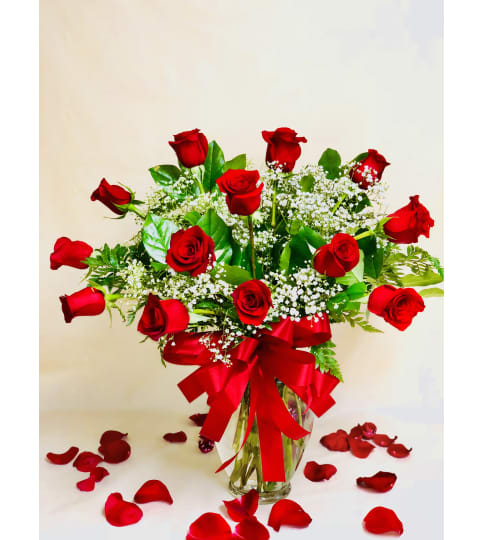 Premium Red Dozen Roses