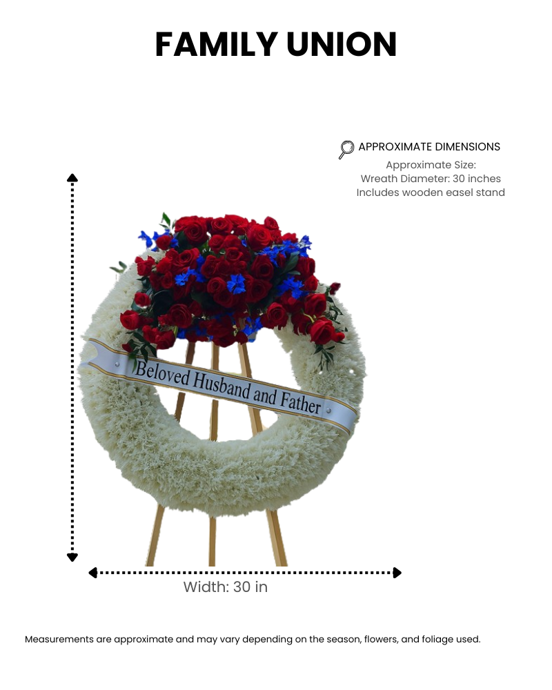 family union – funeral wreath image 1