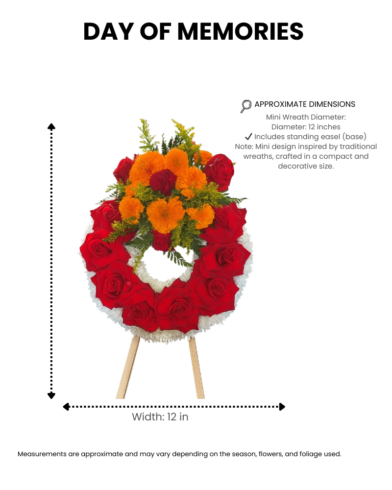 Day of Memories – Sympathy Flowers Arrangement image 1