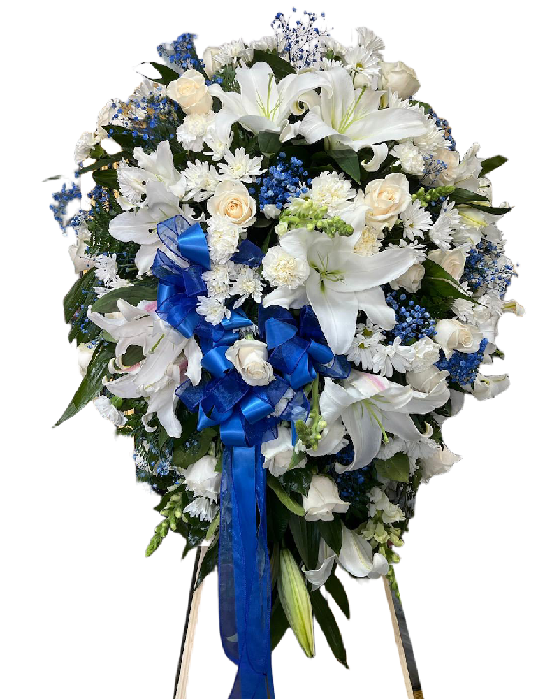 eternal blue – wreath image 0