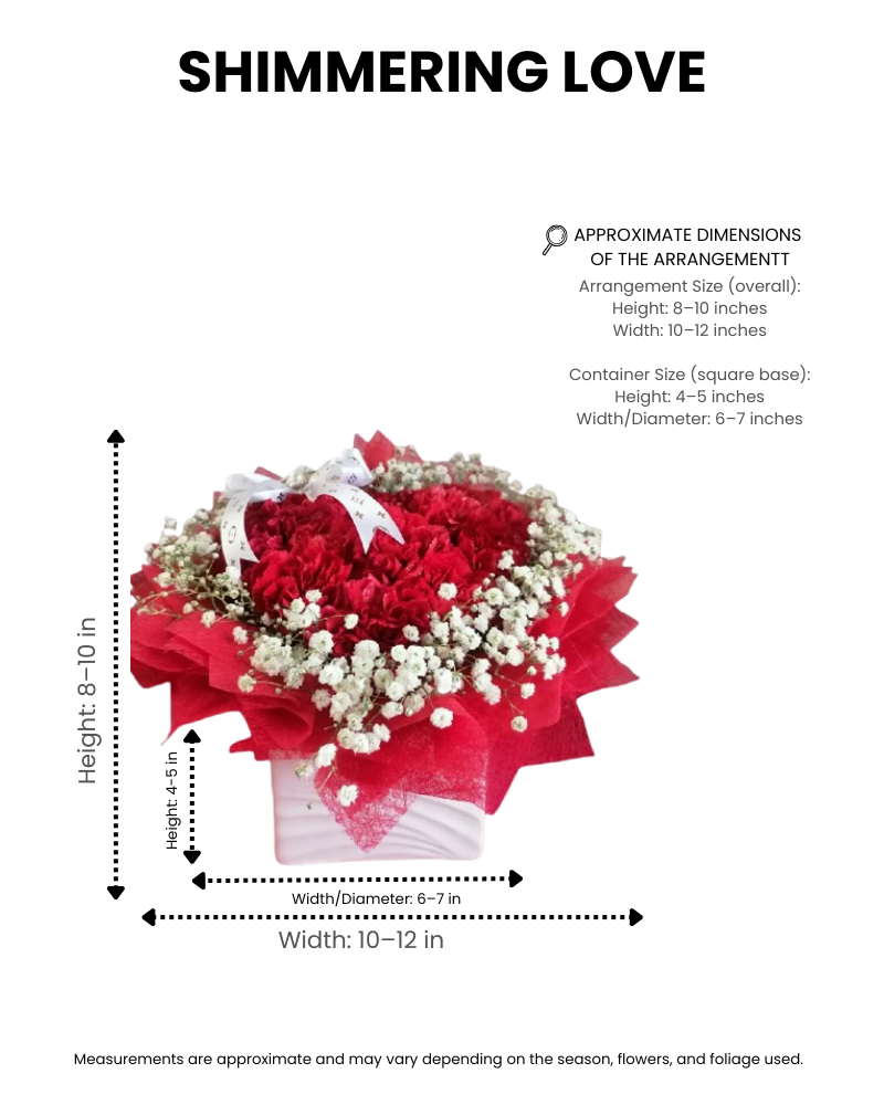 Red Carnation Heart - Image 2